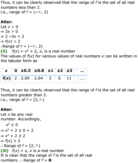 NCERT Solutions for Class 11 Maths Chapter 2 Relations and Functions Ex 2.3 4