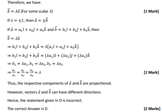 NCERT Solutions for Class 12 Maths Chapter 10 Vector Algebra Ex 10.2 10