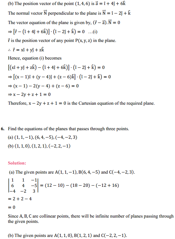 NCERT Solutions for Class 12 Maths Chapter 11 Three Dimensional Geometry Ex 11.3 8