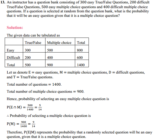 NCERT Solutions for Class 12 Maths Chapter 13 Probability Ex 13.1 17