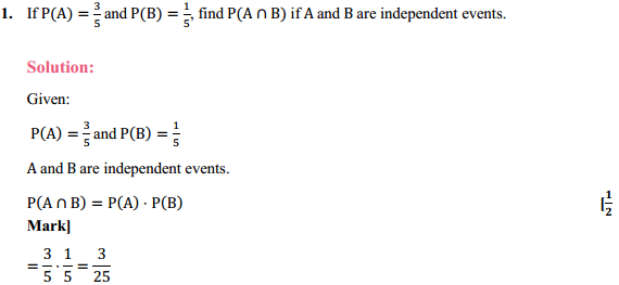 NCERT Solutions for Class 12 Maths Chapter 13 Probability Ex 13.2 1