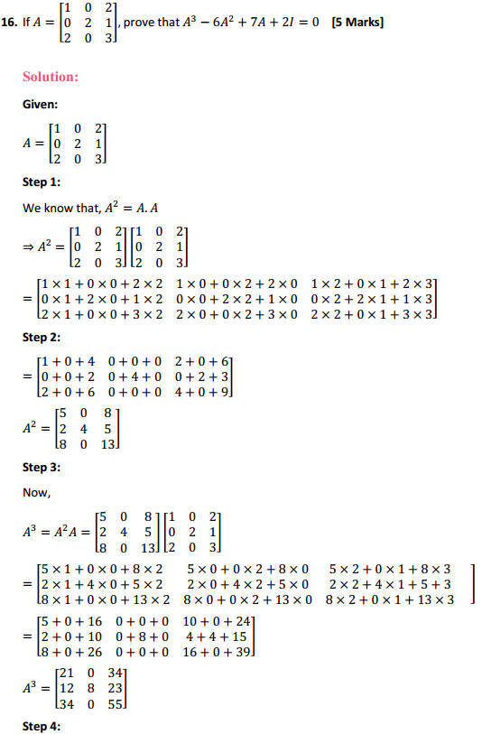 NCERT Solutions for Class 12 Maths Chapter 3 Matrices Ex 3.2 21