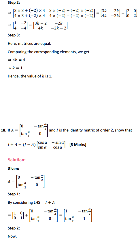 NCERT Solutions for Class 12 Maths Chapter 3 Matrices Ex 3.2 23