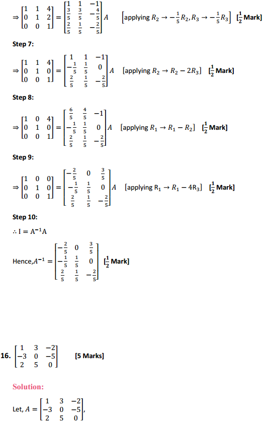NCERT Solutions for Class 12 Maths Chapter 3 Matrices Ex 3.4 13