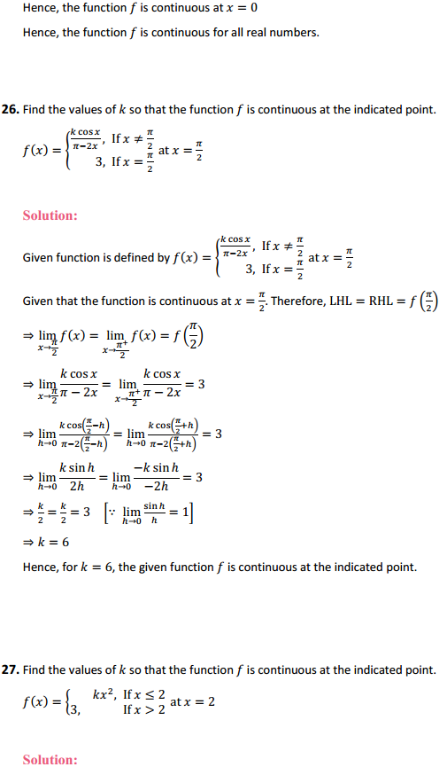 NCERT Solutions for Class 12 Maths Chapter 5 Continuity and Differentiability Ex 5.1 30