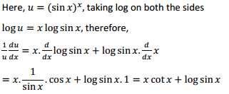 NCERT Solutions for Class 12 Maths Chapter 5 Continuity and Differentiability Ex 5.5 8