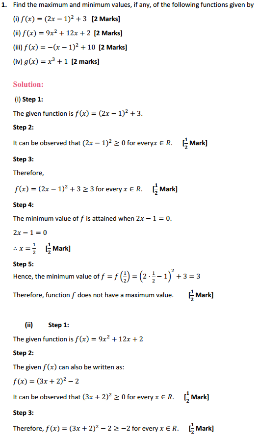 NCERT Solutions for Class 12 Maths Chapter 6 Application of Derivatives Ex 6.5 1