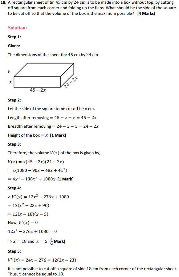 NCERT Solutions for Class 12 Maths Chapter 6 Application of Derivatives Ex 6.5 48