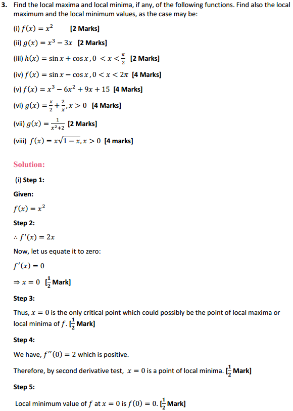 NCERT Solutions for Class 12 Maths Chapter 6 Application of Derivatives Ex 6.5 9