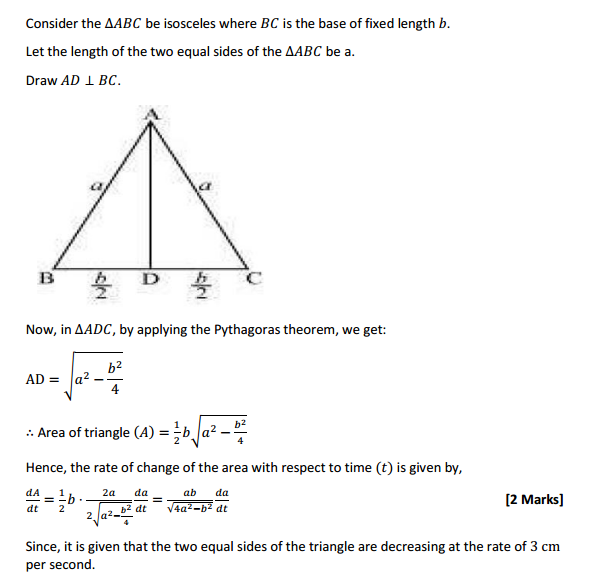 NCERT Solutions for Class 12 Maths Chapter 6 Application of Derivatives Miscellaneous Exercise 7