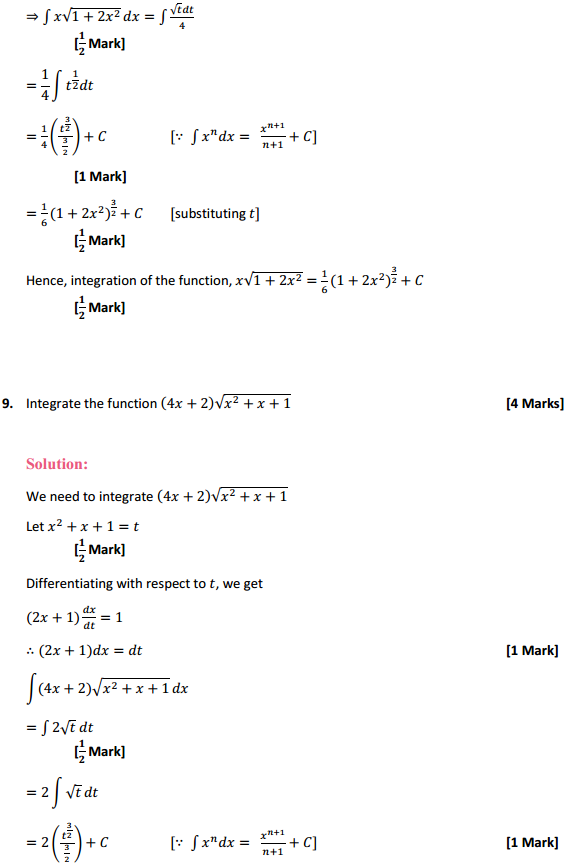 NCERT Solutions for Class 12 Maths Chapter 7 Integrals Ex 7.2 7