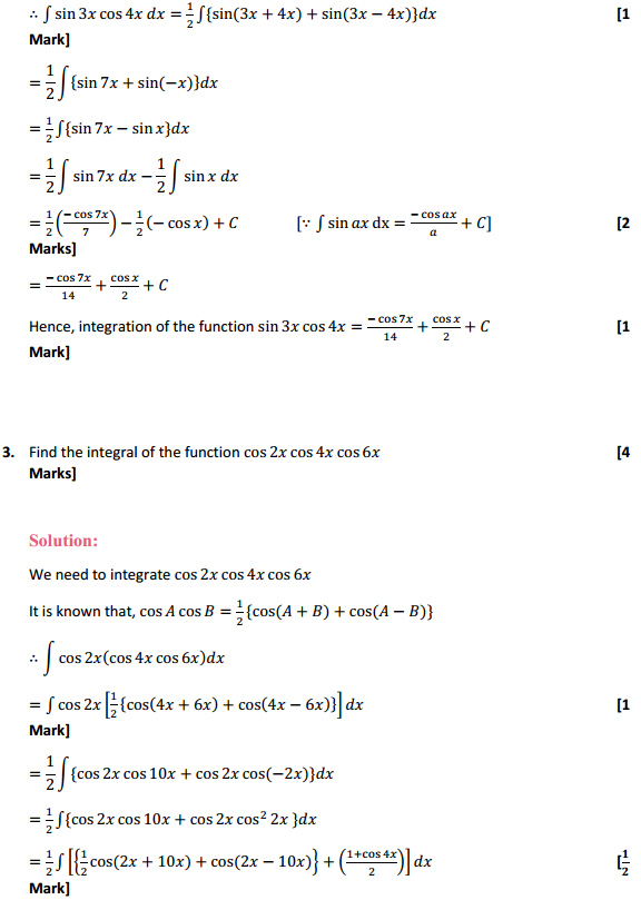 NCERT Solutions for Class 12 Maths Chapter 7 Integrals Ex 7.3 2
