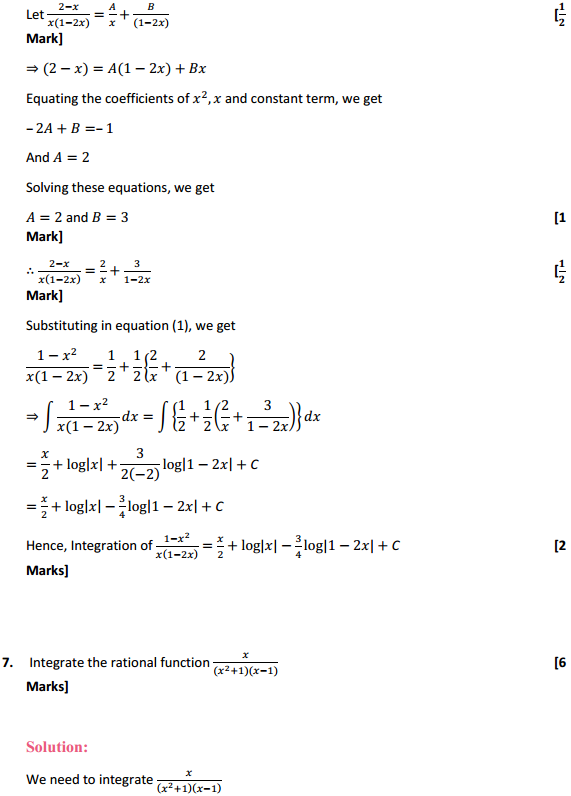 NCERT Solutions for Class 12 Maths Chapter 7 Integrals Ex 7.5 6