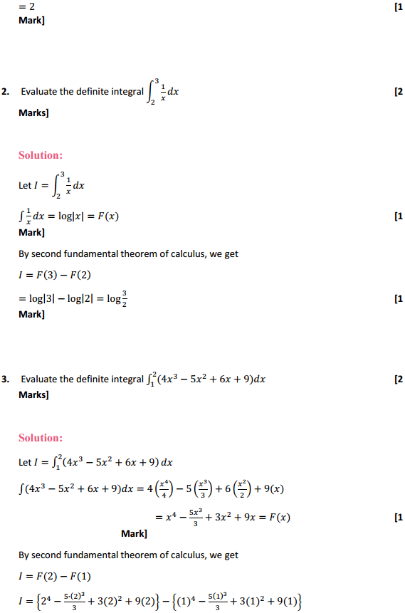 NCERT Solutions for Class 12 Maths Chapter 7 Integrals Ex 7.9 2