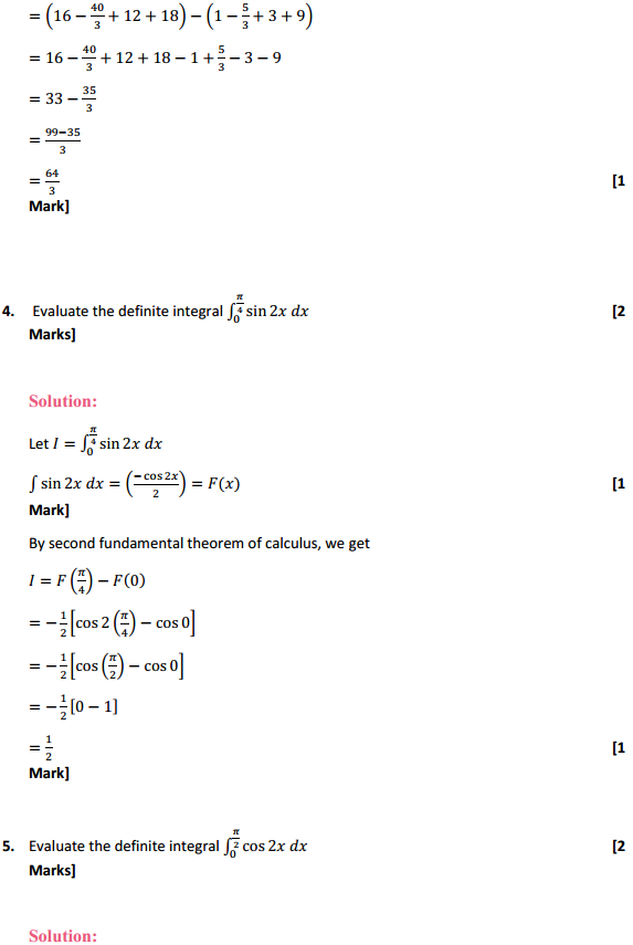NCERT Solutions for Class 12 Maths Chapter 7 Integrals Ex 7.9 3