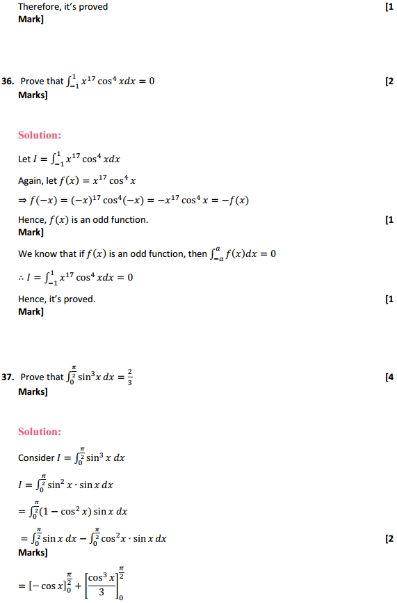 NCERT Solutions for Class 12 Maths Chapter 7 Integrals Miscellaneous Exercise 29