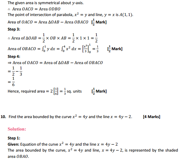 NCERT Solutions for Class 12 Maths Chapter 8 Application of Integrals Ex 8.1 11