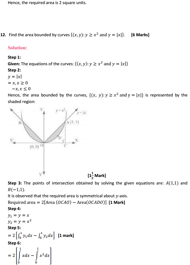 NCERT Solutions for Class 12 Maths Chapter 8 Application of Integrals Miscellaneous Exercise 15