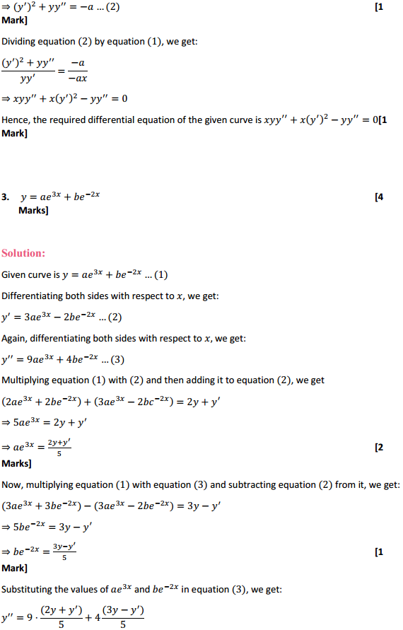 NCERT Solutions for Class 12 Maths Chapter 9 Differential Equations Ex 9.3 3