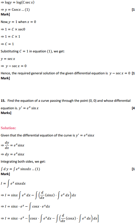 NCERT Solutions for Class 12 Maths Chapter 9 Differential Equations Ex 9.4 15