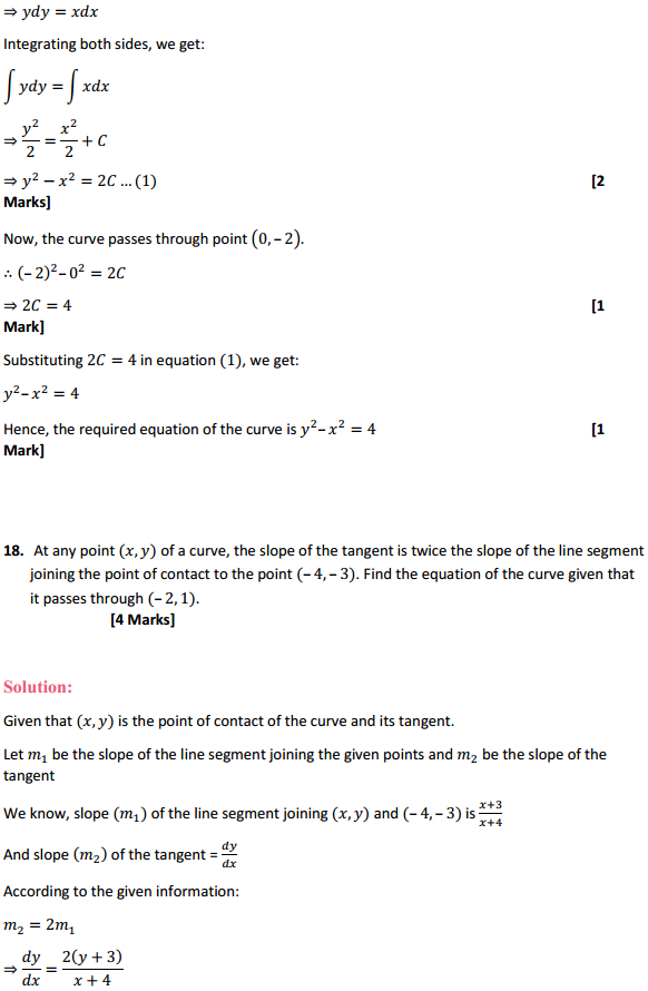 NCERT Solutions for Class 12 Maths Chapter 9 Differential Equations Ex 9.4 18