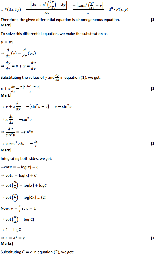 NCERT Solutions for Class 12 Maths Chapter 9 Differential Equations Ex 9.5 27