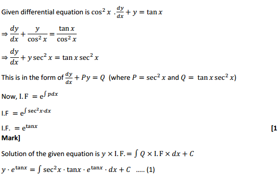 NCERT Solutions for Class 12 Maths Chapter 9 Differential Equations Ex 9.6 7