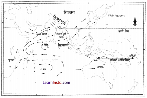 Class 11 Geography Chapter 4 Question Answer in Hindi जलवायु 3