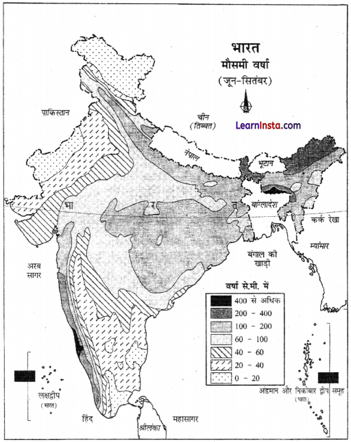 Class 11 Geography Chapter 4 Question Answer in Hindi जलवायु 5