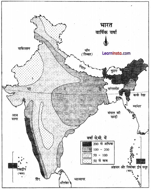 Class 11 Geography Chapter 4 Question Answer in Hindi जलवायु 6