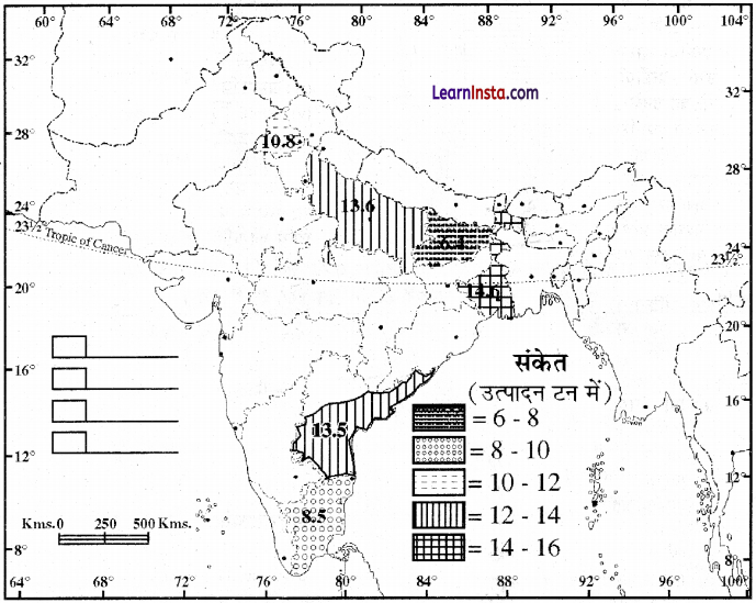 Class 12 Geography Practical Chapter 3 Solutions in Hindi आंकड़ों का आलेखी निरूपण - 14