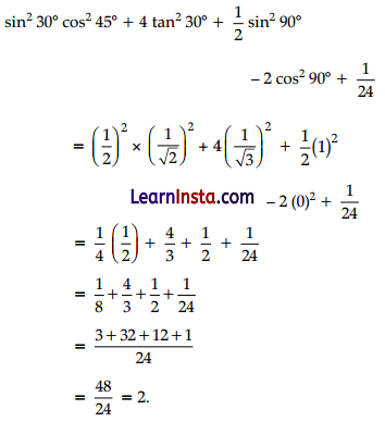 CBSE Sample Papers for Class 10 Maths Basic Set 6 with Solution 26