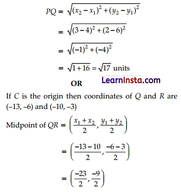 CBSE Sample Papers for Class 10 Maths Basic Set 7 with Solutions 43