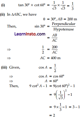 CBSE Sample Papers for Class 10 Maths Basic Set 8 with Solutions 29