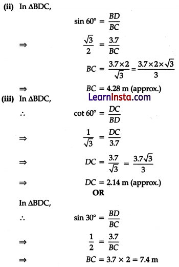 CBSE Sample Papers for Class 10 Maths Standard Set 4 with Solutions 34