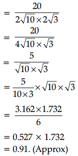 CBSE Sample Papers for Class 11 Applied Mathematics Set 3 with Solutions Q29.1