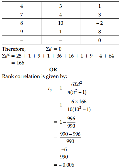 CBSE Sample Papers for Class 11 Applied Mathematics Set 4 with Solutions Q37.2