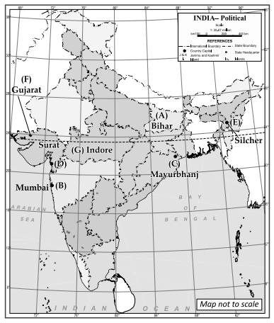 CBSE Sample Papers for Class 11 Geography Set 5 with Solutions 5