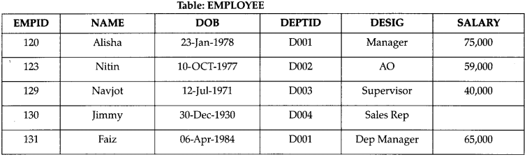 CBSE Sample Papers for Class 11 Informatics Practices Set 1 with Solutions 6