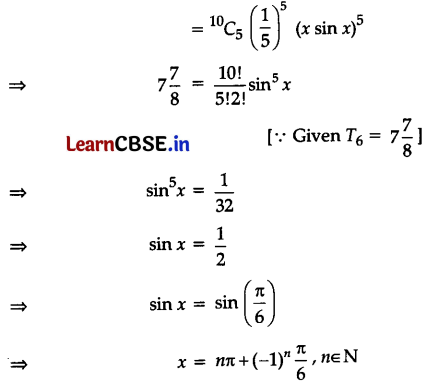 CBSE Sample Papers for Class 11 Maths Set 5 with Solutions Q14