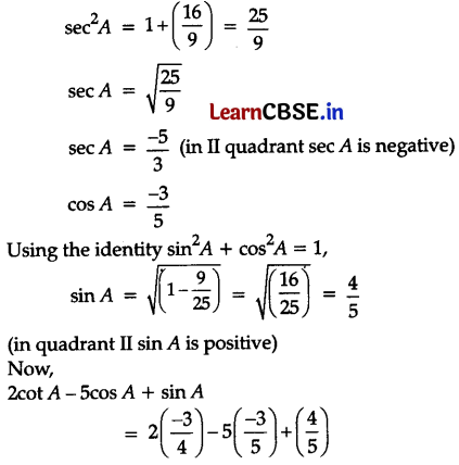 CBSE Sample Papers for Class 11 Maths Set 5 with Solutions Q17
