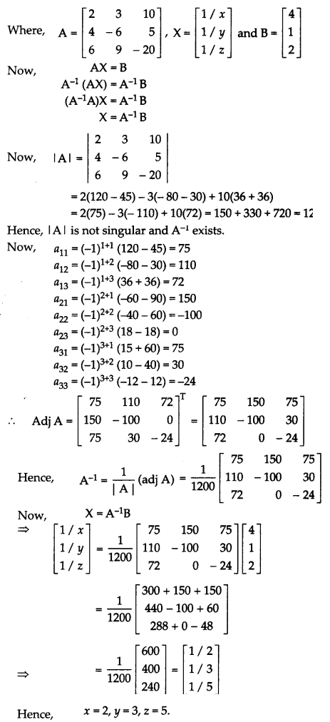 CBSE Sample Papers for Class 12 Maths Set 1 with Solutions 29