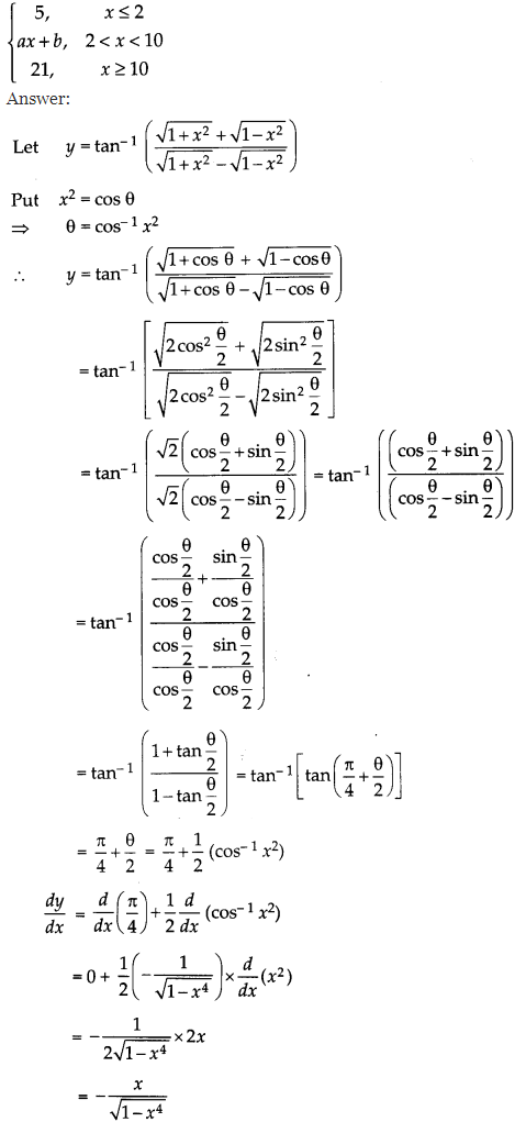 CBSE Sample Papers for Class 12 Maths Set 3 with Solutions 27