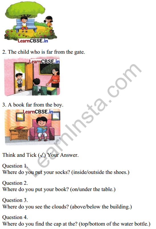 Joyful Class 1 Mathematics Worksheet Chapter 1 Finding the Furry Cat! (Pre-number Concepts) 12