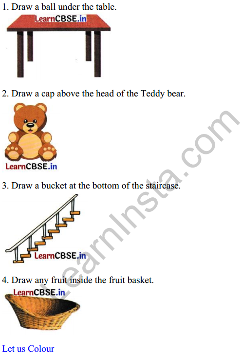 Joyful Class 1 Mathematics Worksheet Chapter 1 Finding the Furry Cat! (Pre-number Concepts) 8
