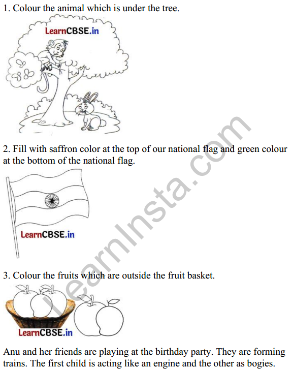 Joyful Class 1 Mathematics Worksheet Chapter 1 Finding the Furry Cat! (Pre-number Concepts) 9