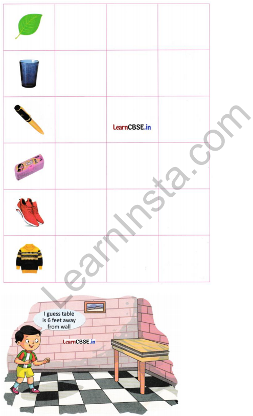 Joyful Class 1 Mathematics Worksheet Chapter 7 Lina’s Family (Measurement) 9
