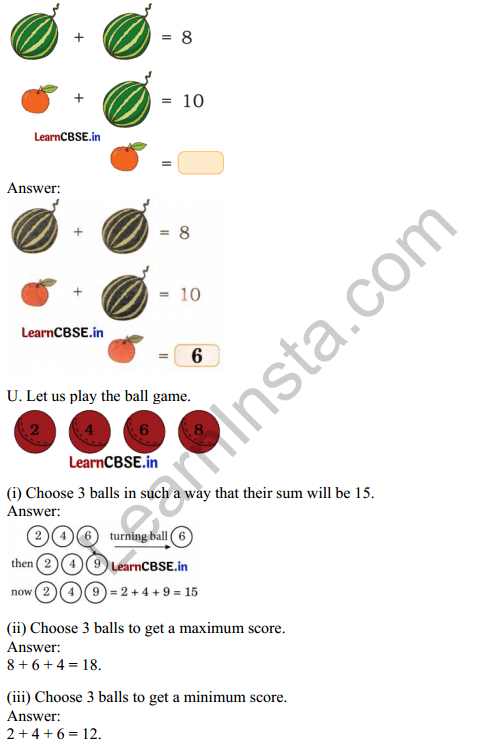 Joyful Mathematics Class 1 Solutions Chapter 13 So Many Toys (Data Handling) 14