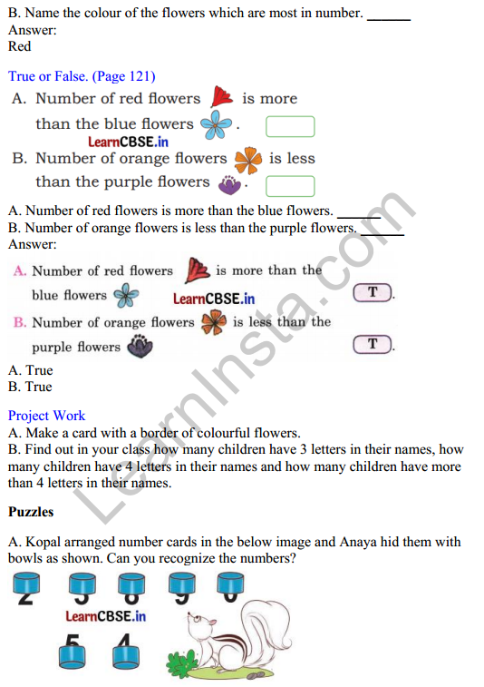 Joyful Mathematics Class 1 Solutions Chapter 13 So Many Toys (Data Handling) 3