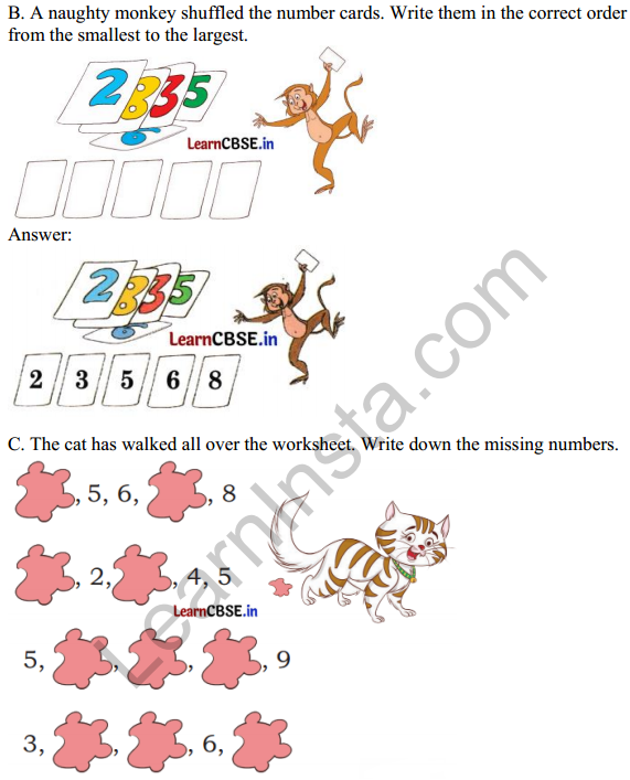 Joyful Mathematics Class 1 Solutions Chapter 3 Mango Treat (Numbers 1 to 9) 10